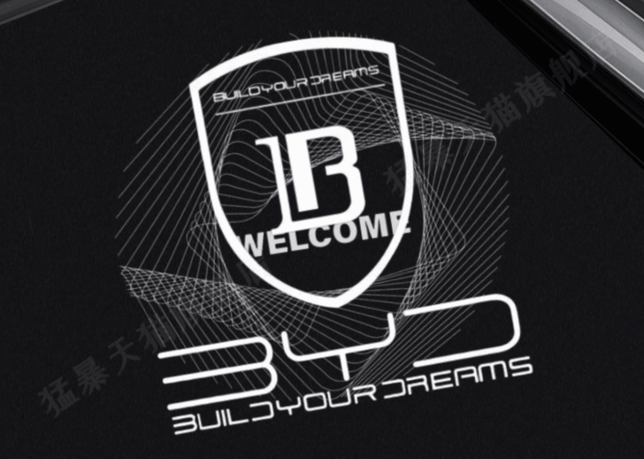 Đèn chào mừng BYD M9